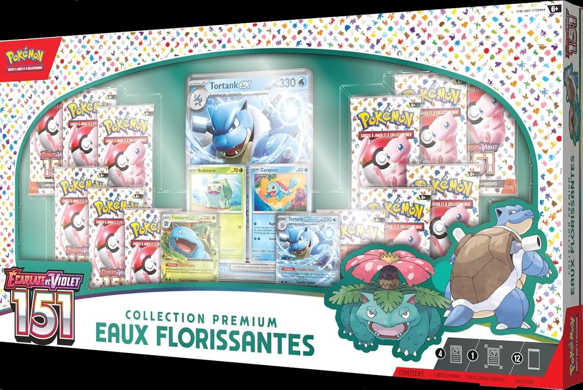 Coffret Collection Premium 151 Eaux Florissantes — vue de face