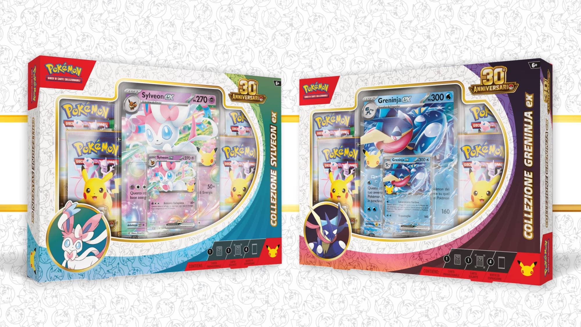 Pokémon 30° Anniversario Collezione Sylveon-ex IT