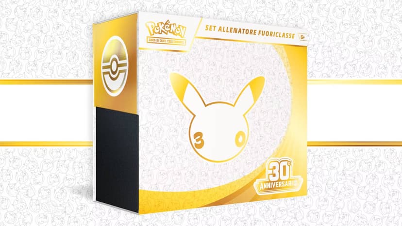 Pokémon 30° Anniversario Set Allenatore Fuoriclasse IT