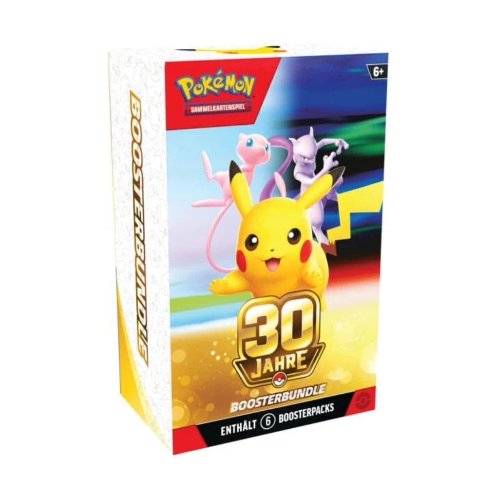 Pokémon 30 Jahre Booster Bundle Deutsch