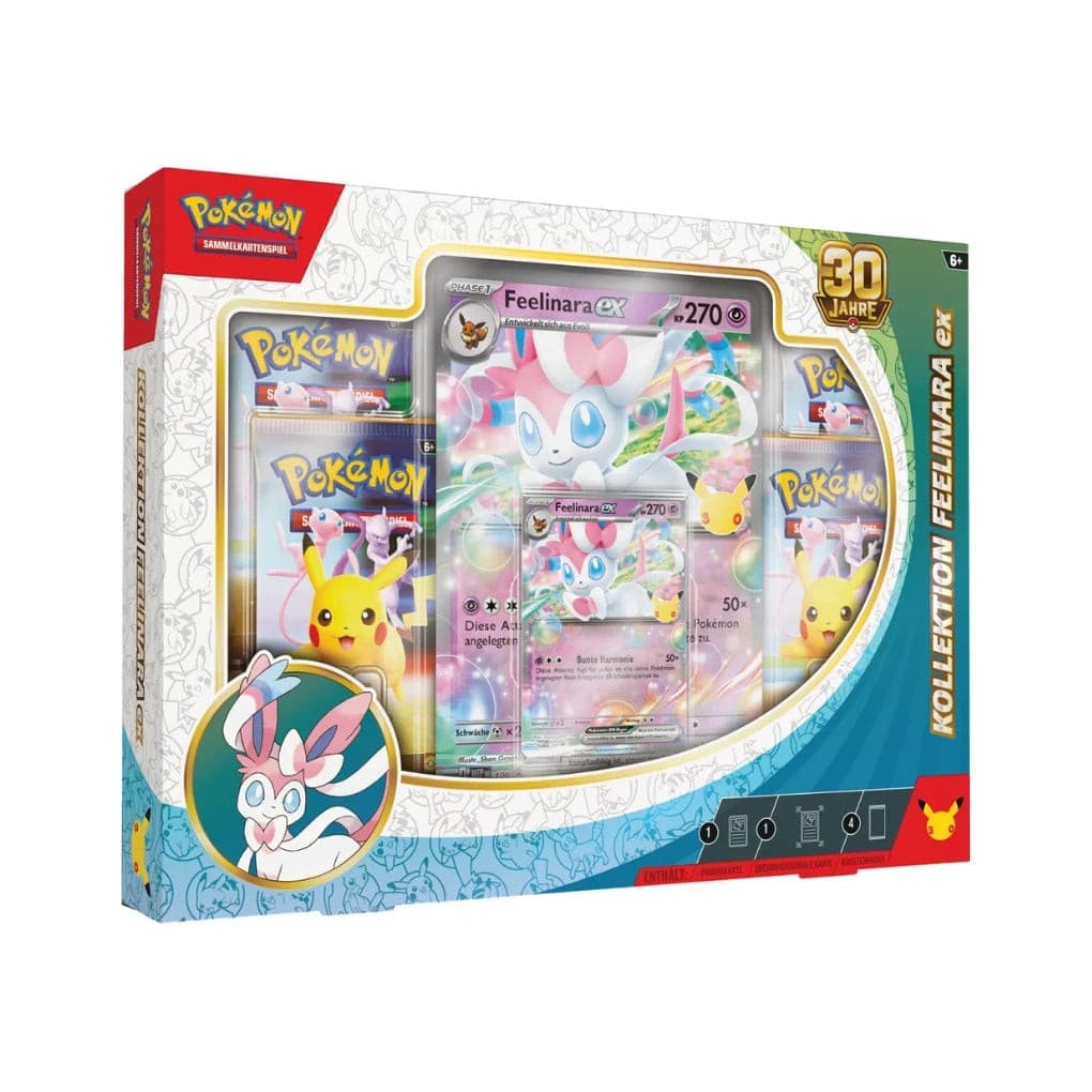 Pokémon 30 Jahre Kollektion Feelinara-ex Deutsch